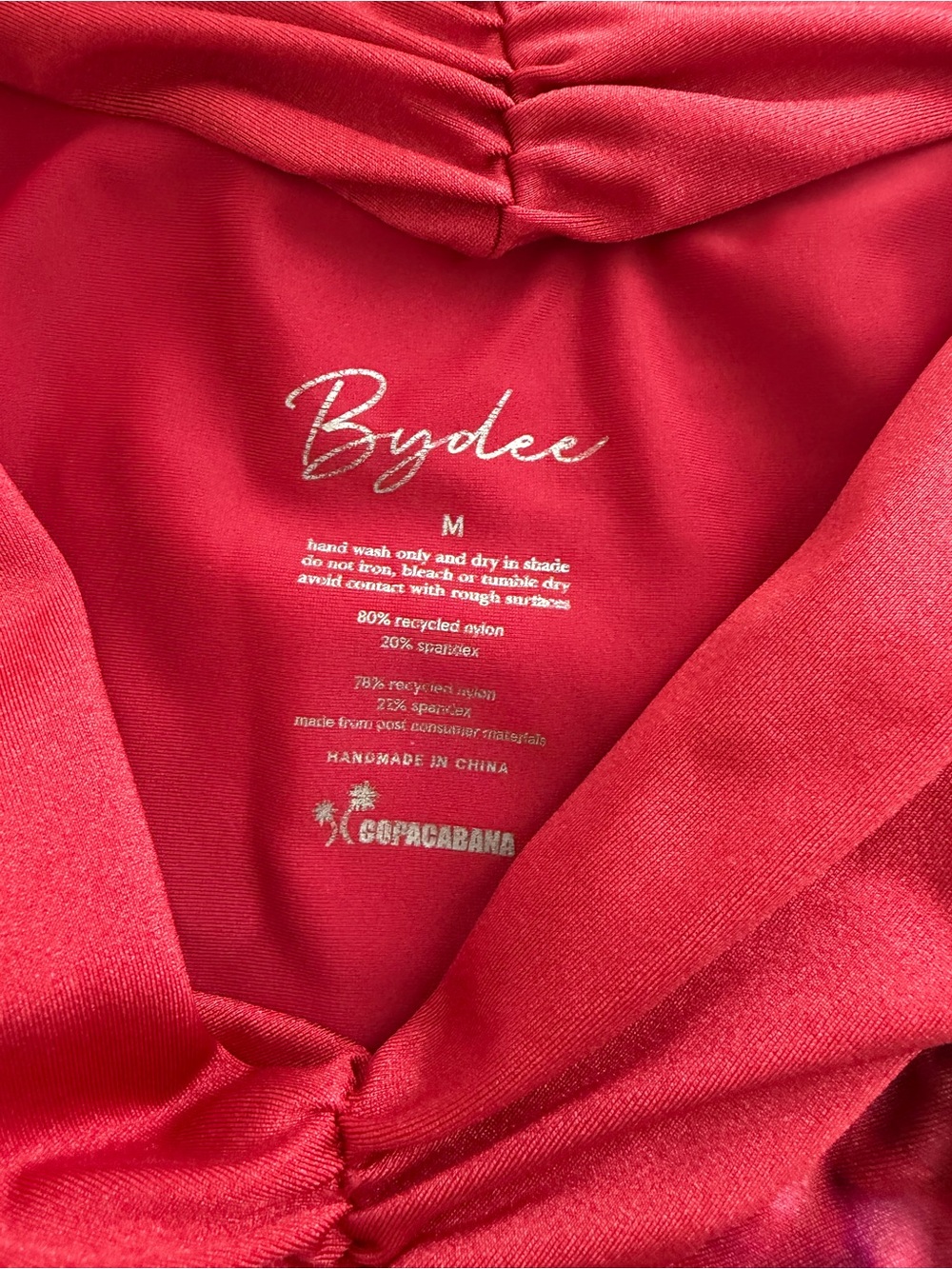 Bydee red Bikini bottoms
